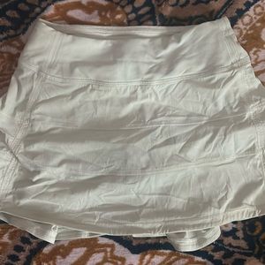 Lululemon white skort
